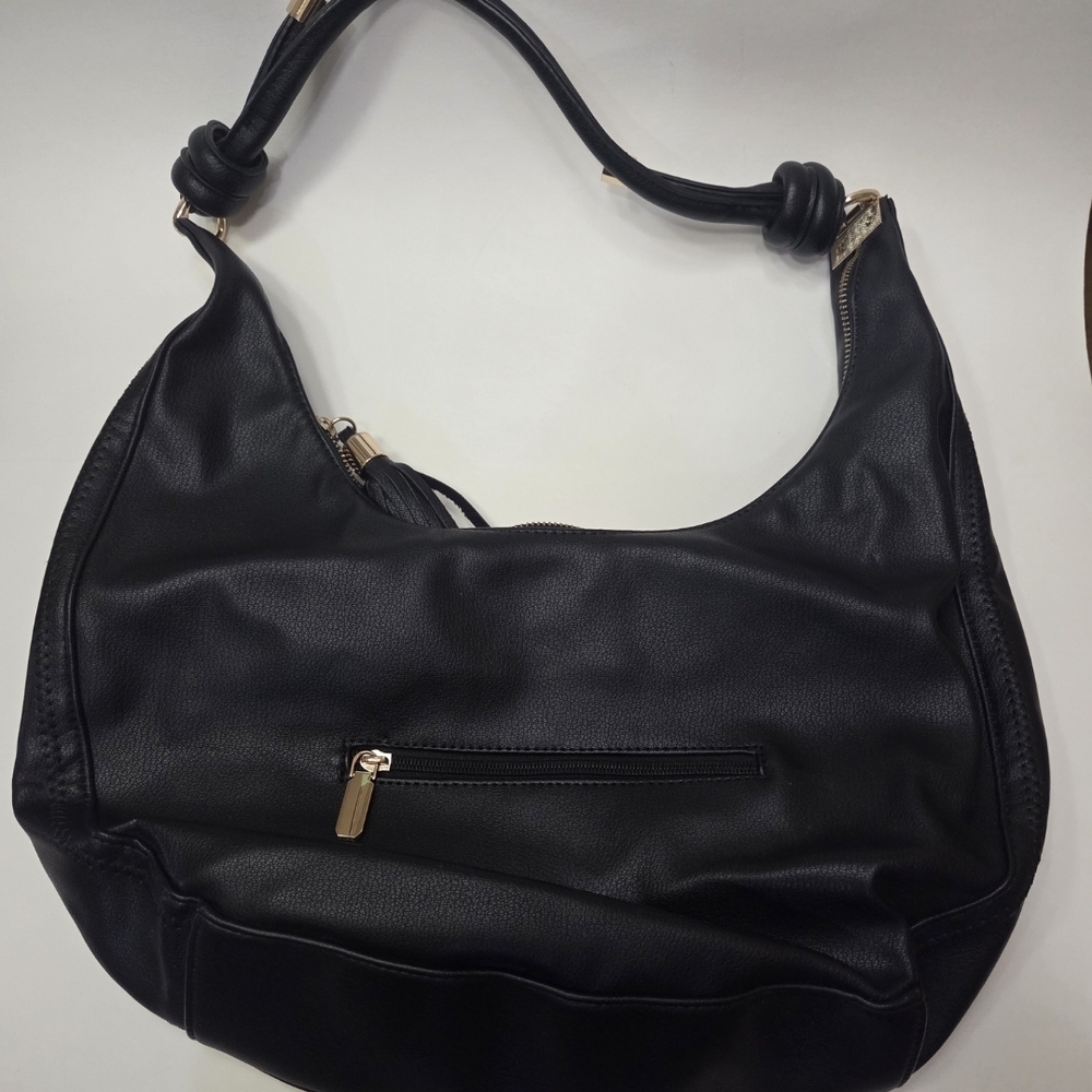 Sondra Roberts Black Hobo Bag